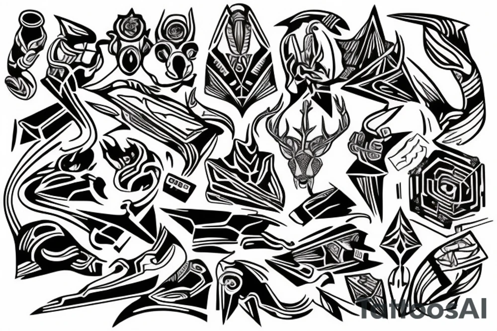 Buck from call of the wild book tattoo idea