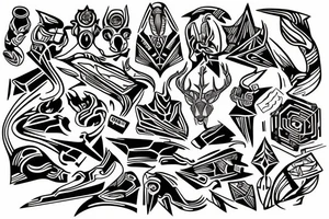 Buck from call of the wild book tattoo idea