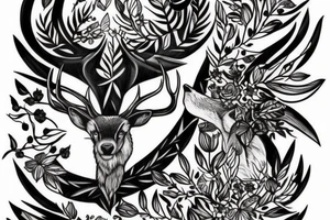 Buck from call of the wild book tattoo idea