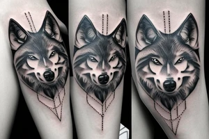 wolf
 from call of the wild book tattoo idea