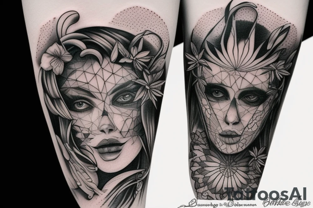 Sitting on the edge of the world tattoo idea
