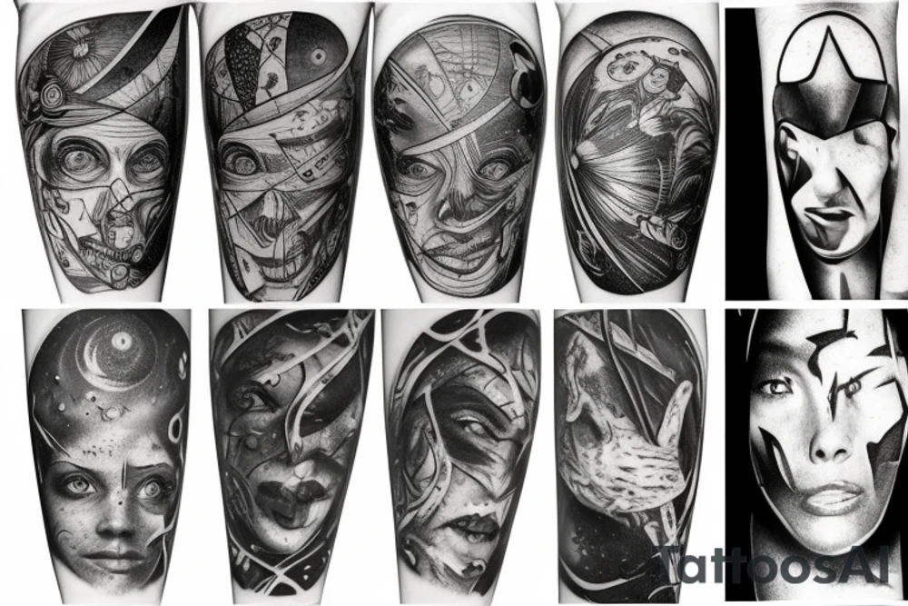 Lost in space tattoo idea