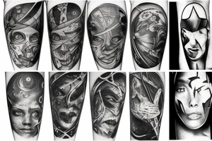 Lost in space tattoo idea