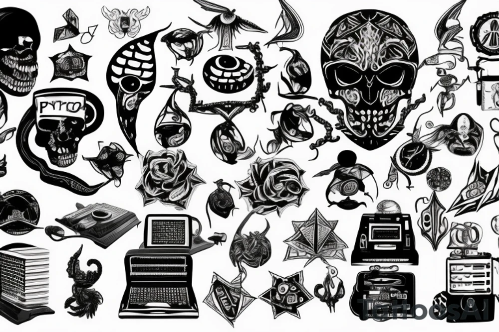 Programming Python tattoo idea