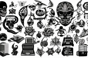 Programming Python tattoo idea