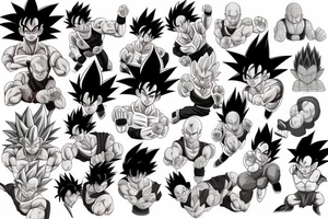 Dragon Ball tattoo idea