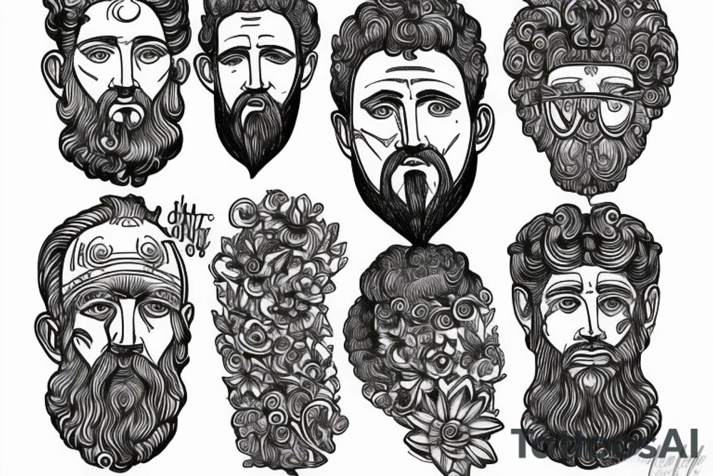 stoics marcus aurelius modern version tattoo idea