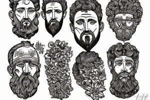 stoics marcus aurelius modern version tattoo idea