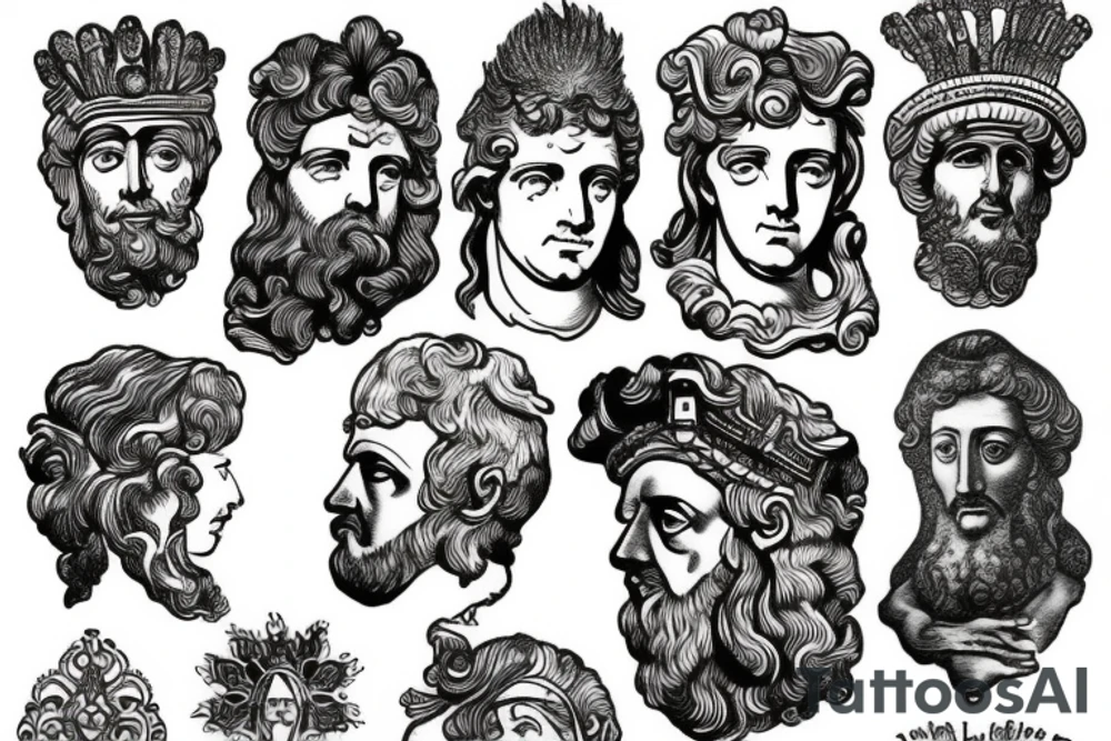 marcus aurelius modern version tattoo idea