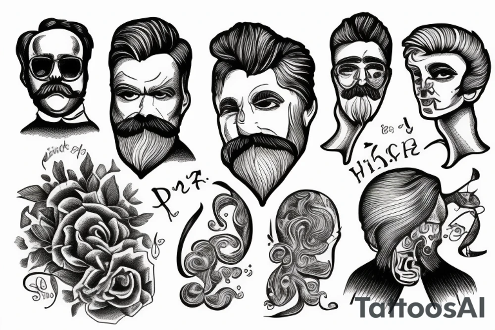 Nietzsche
Philosopher tattoo idea