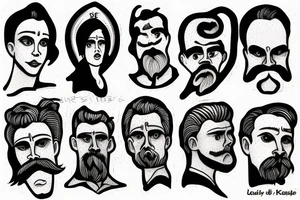 Nietzsche
Philosopher tattoo idea