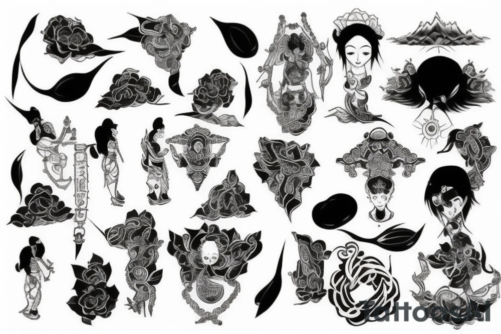 purbasha tattoo idea