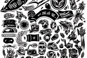 You will crash and burn tattoo idea