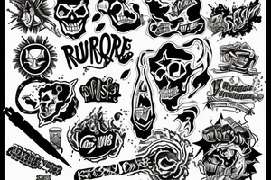 You will crash and burn tattoo idea