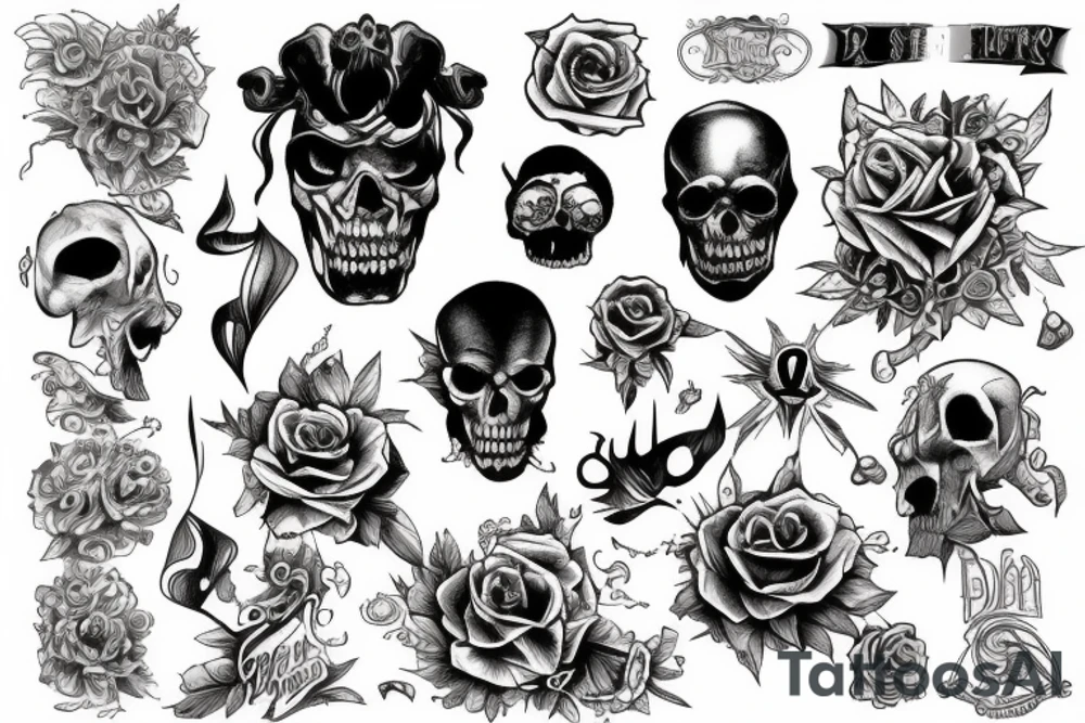 do not suffer imagined troubles tattoo idea