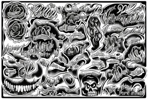 do not suffer imagined troubles tattoo idea