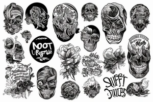 do not suffer imagined troubles tattoo idea