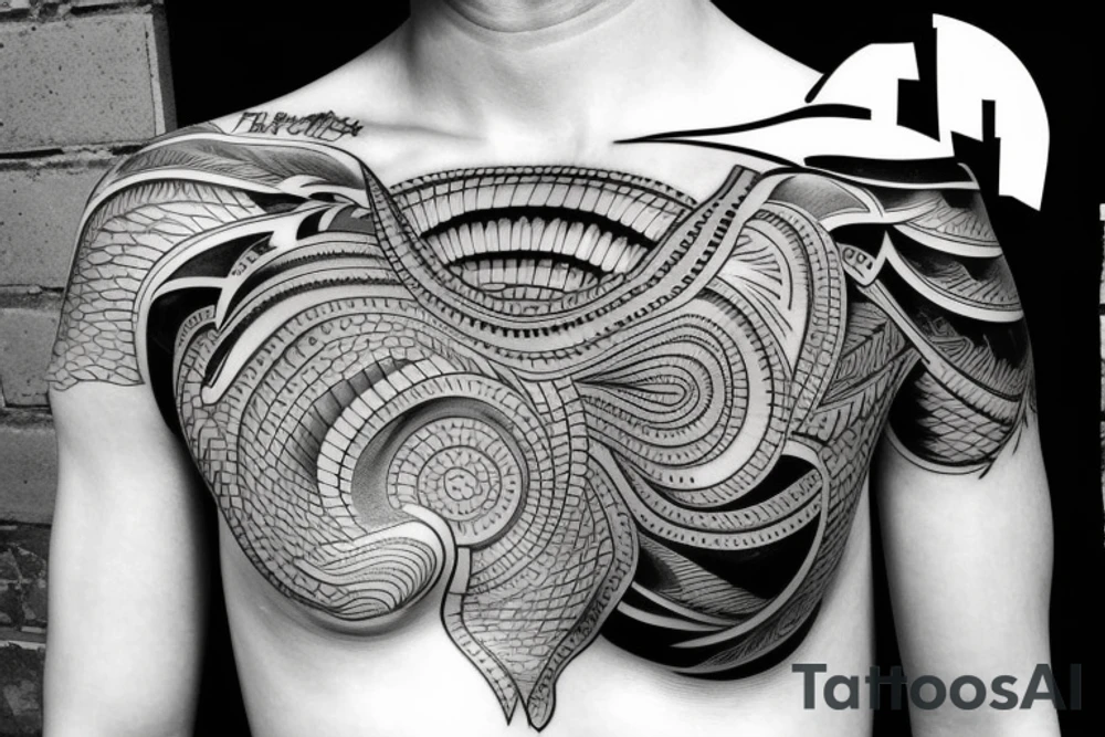 line art EMS tattoo that says "station 5" tattoo idea
