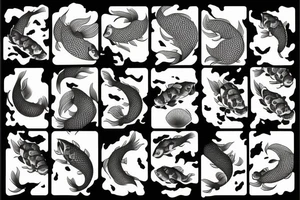 kaizen koi fish tattoo idea