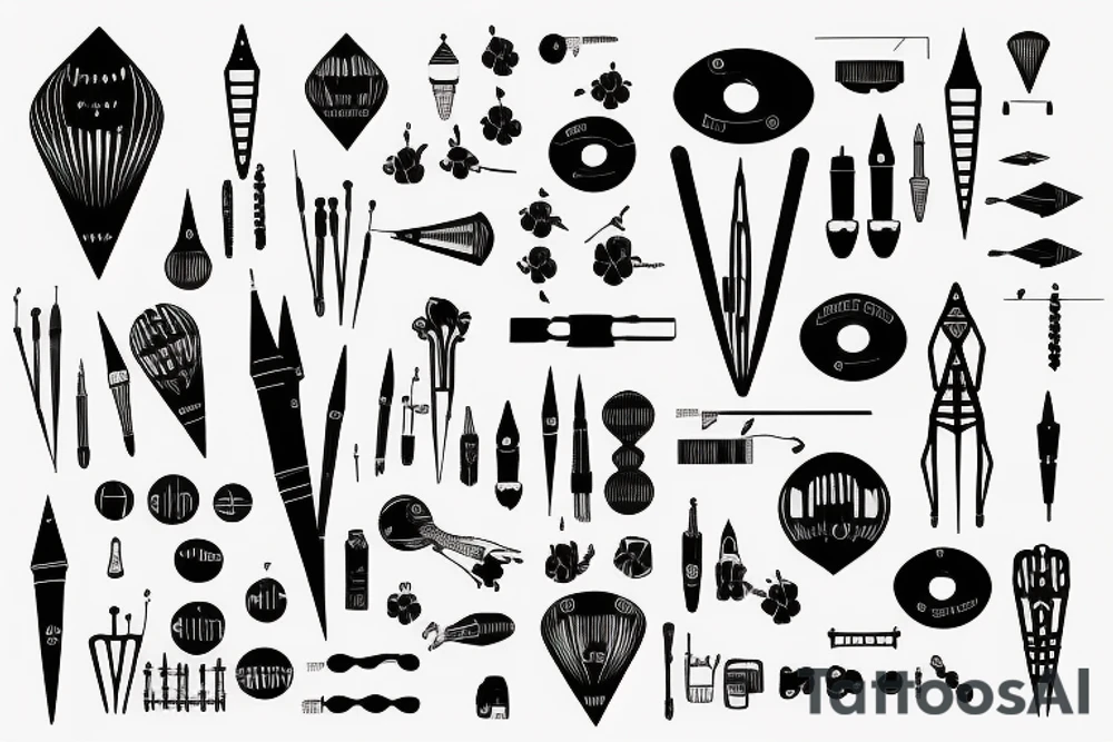 Linart singleneedle 222 ancor tattoo idea