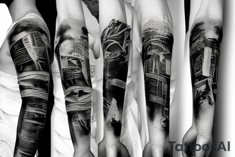 black blade runner tattoo idea