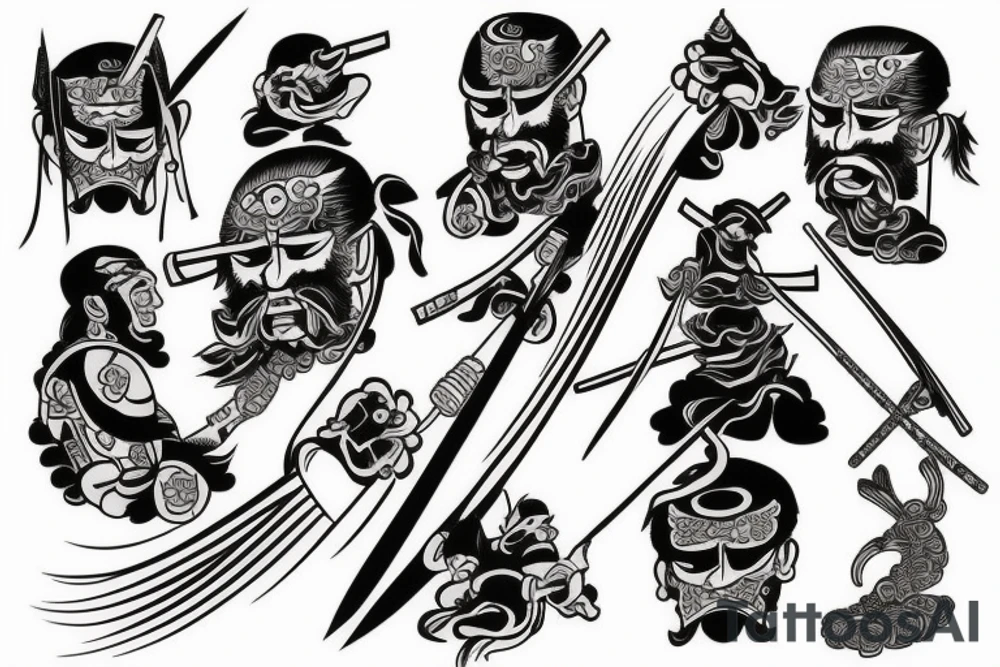 samurai tattoo idea