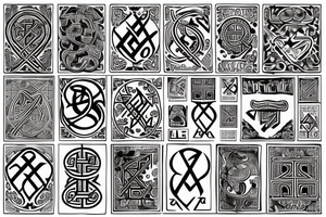 slavic runes tattoo idea