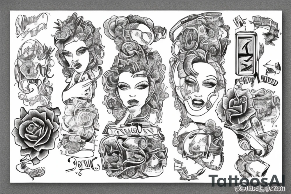 Money tattoo idea