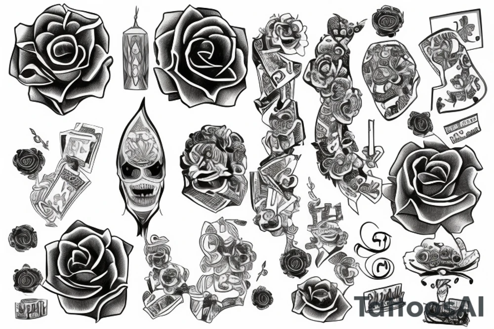 Money tattoo idea