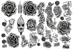 Money tattoo idea