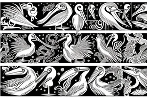 Pelican tattoo idea