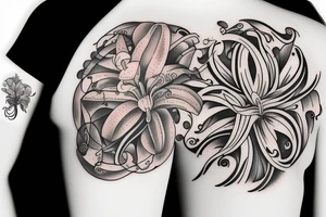Bertie ferris lily
 flower with latin name tattoo idea