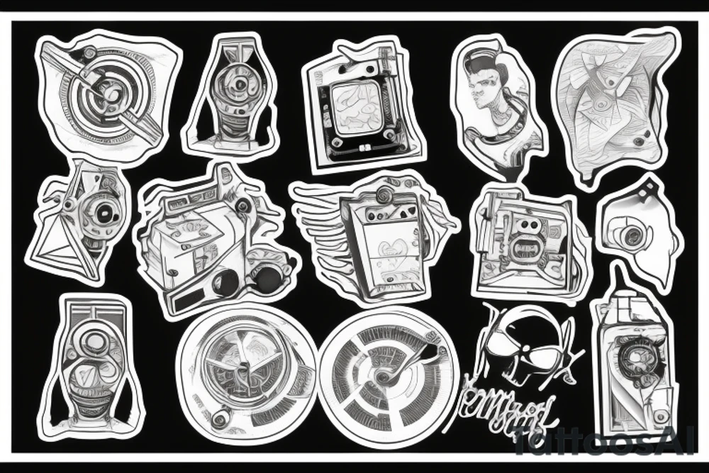 integrated circuit tattoo idea