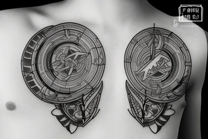 integrated circuit tattoo idea
