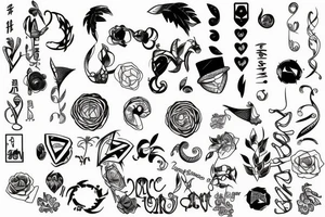 Original way to write 23 tattoo idea