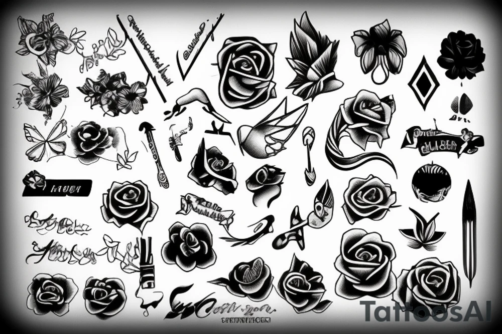 Original way to write 23 tattoo idea