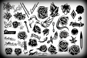 Original way to write 23 tattoo idea