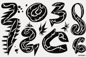 Number 23 tattoo idea