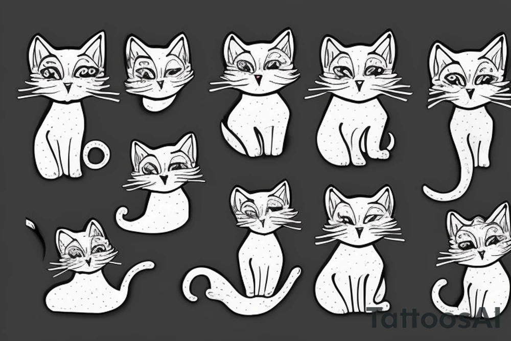 Spartacus cat tattoo idea