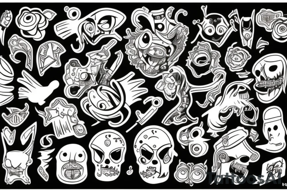Słodkie tattoo idea