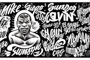 “God punishes you by giving you everything you want, see if you can handle it” - Mike Tyson tattoo idea