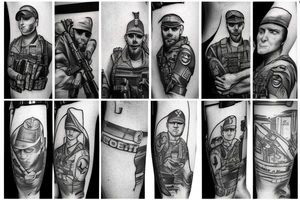 Spec ops soldier tattoo idea