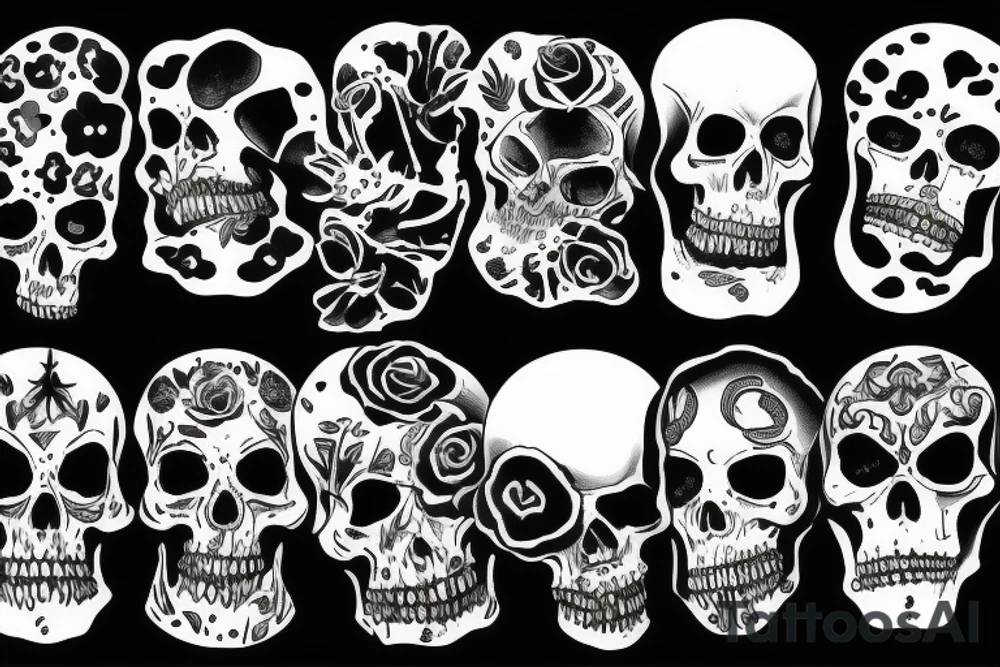 macabre tattoo idea