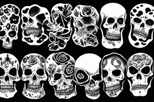 macabre tattoo idea