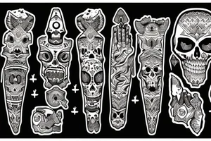Death comes but once in a lifetime, enjoy it. tattoo idea
