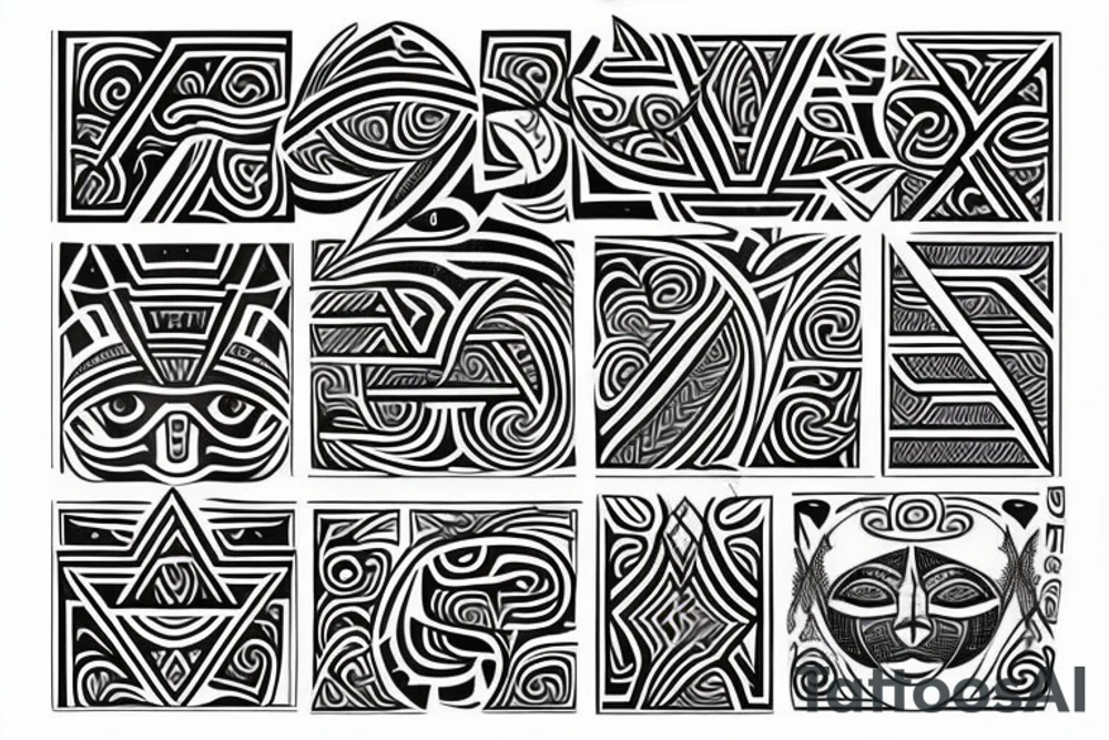 Maori tattoo idea