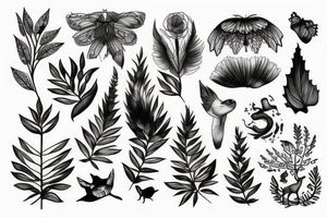 Forest lover tattoo idea