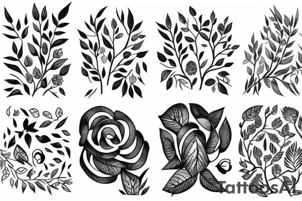 Forest lover tattoo idea