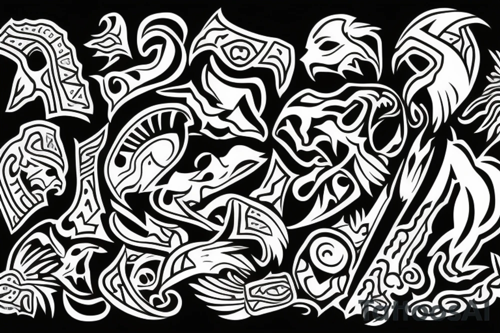 warr;or tattoo idea