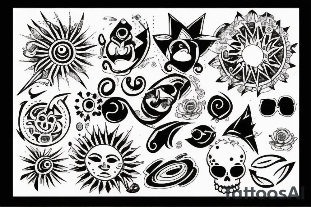 sunshine tattoo idea